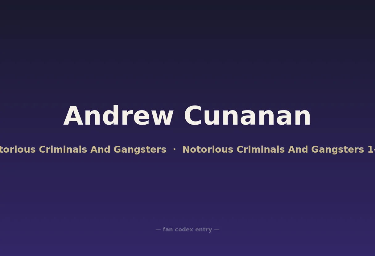 Andrew Cunanan