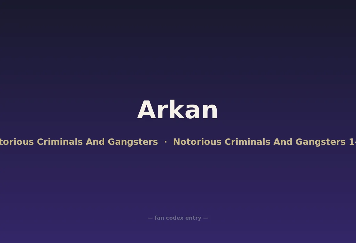 Arkan