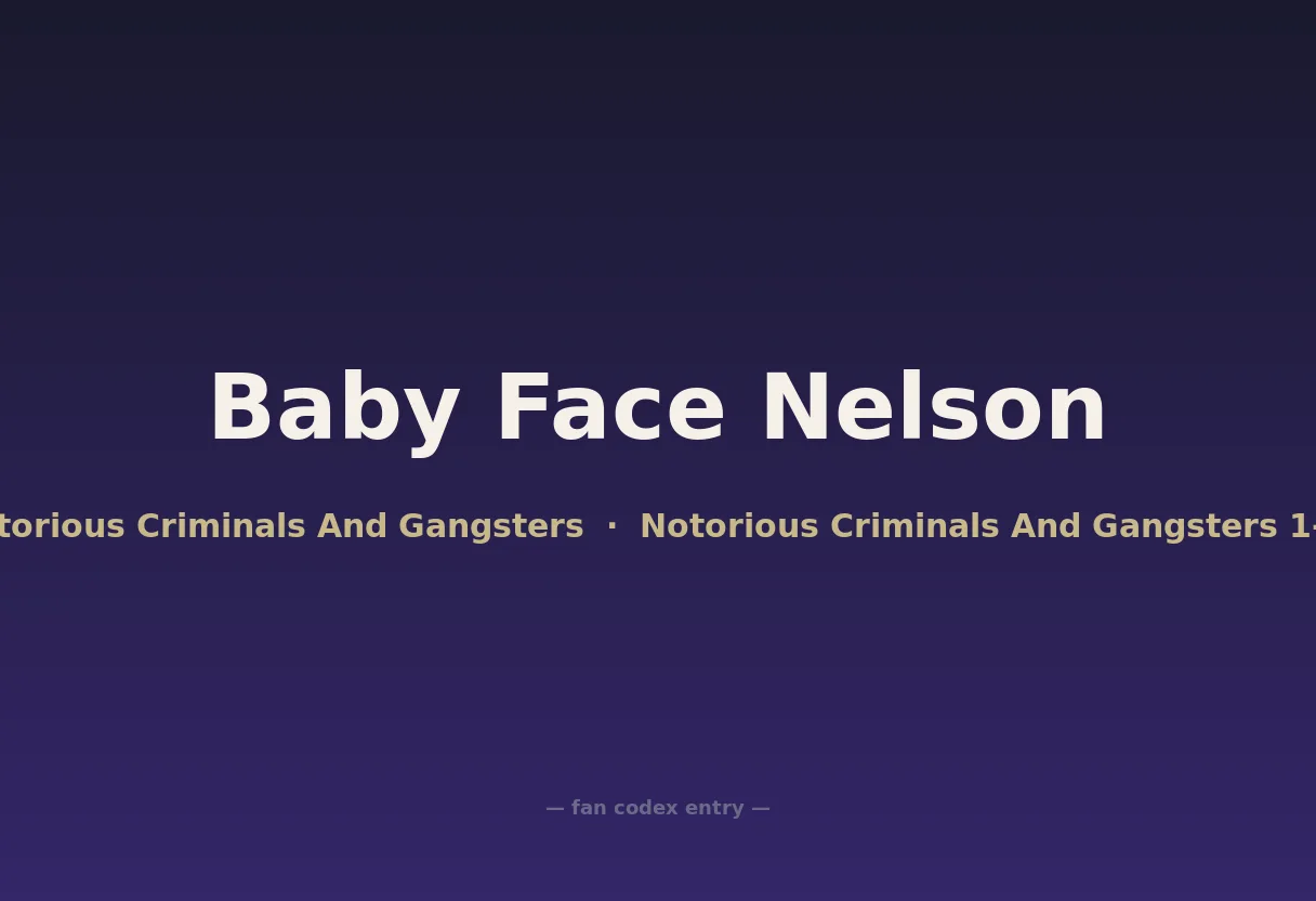 Baby Face Nelson
