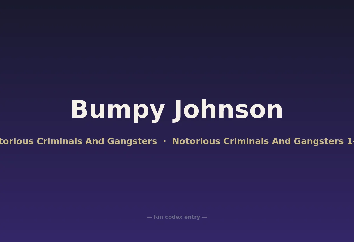 Bumpy Johnson