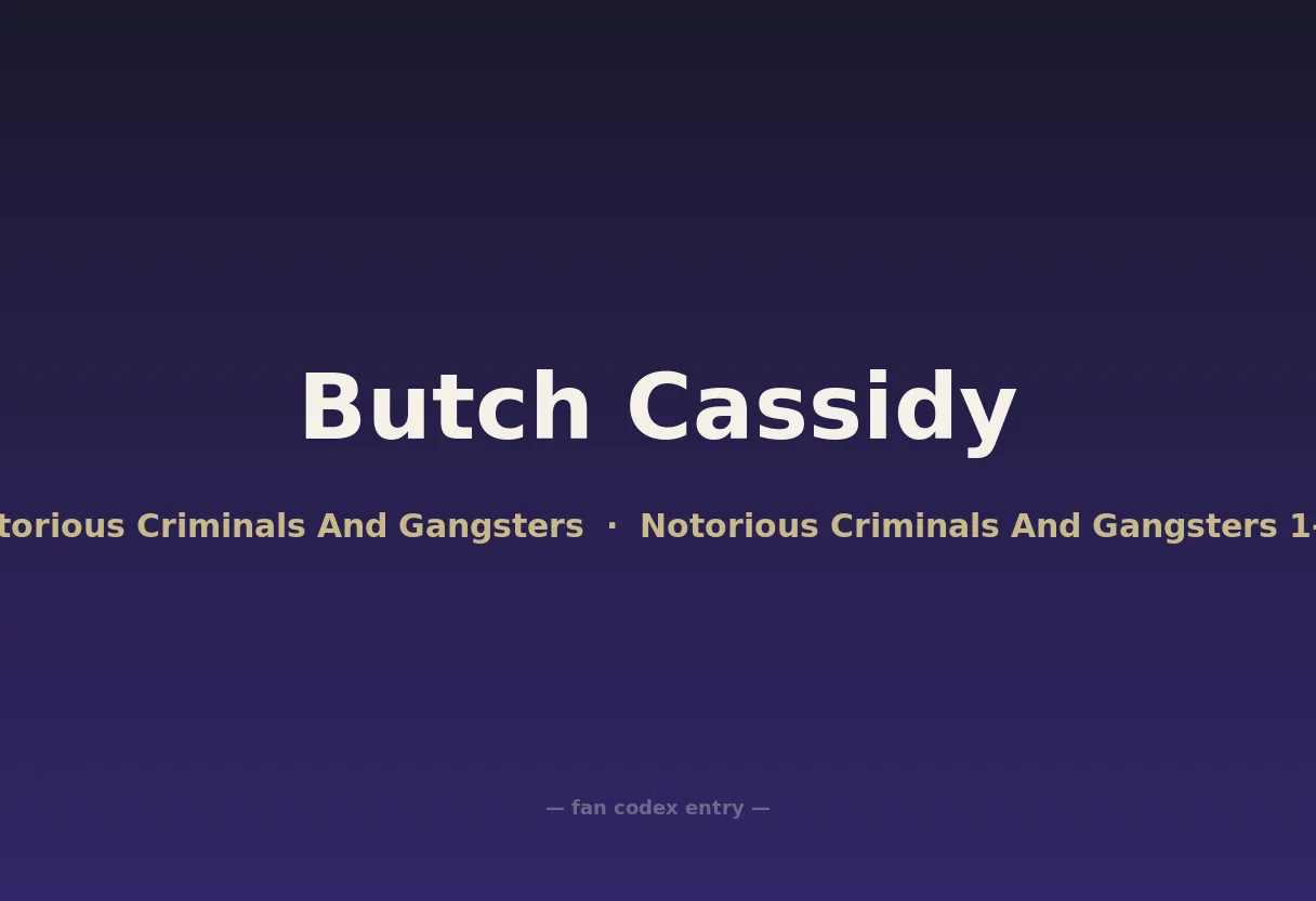 Butch Cassidy