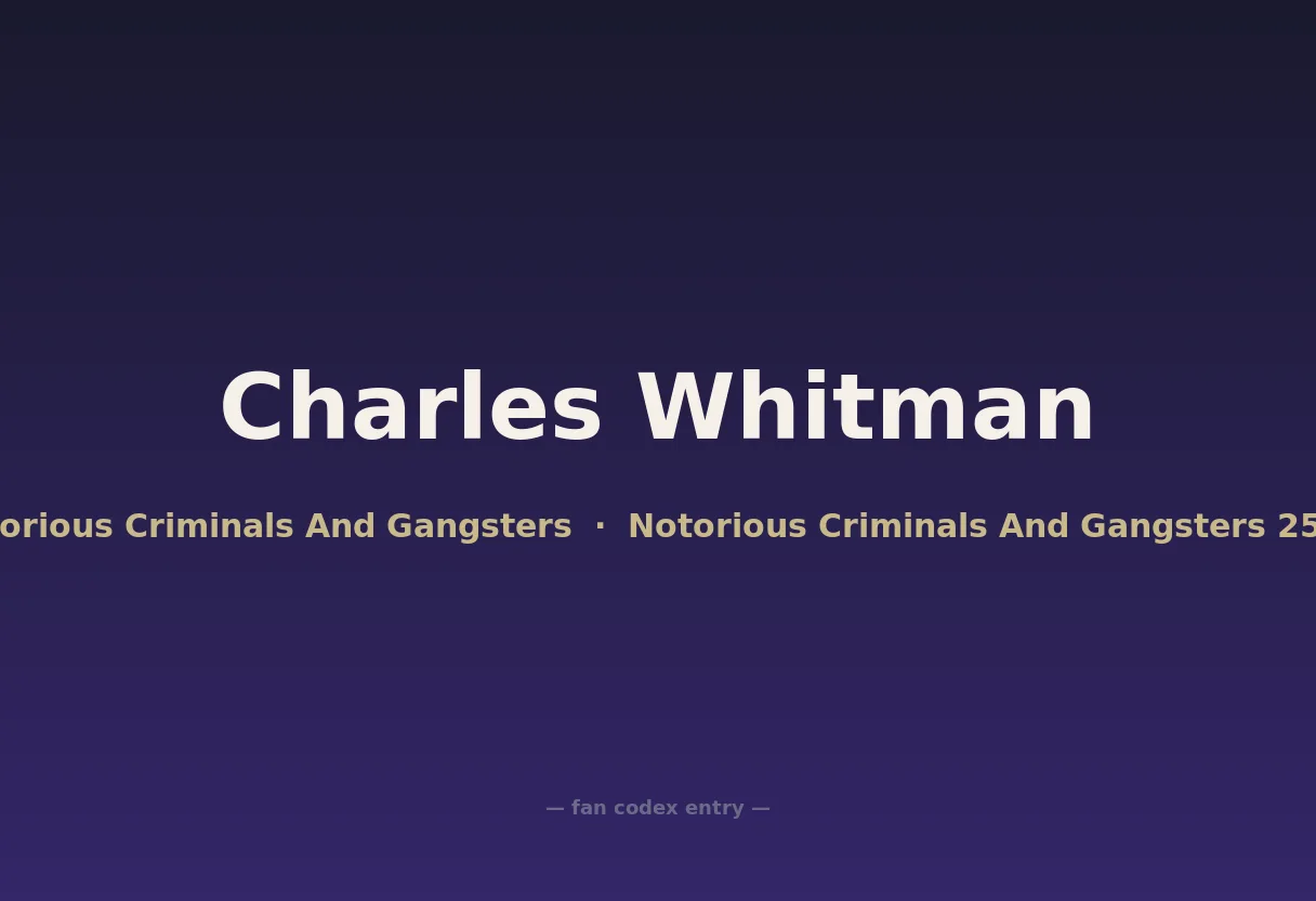 Charles Whitman